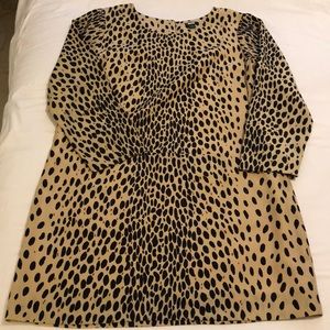 Leopard Print Cocktail Dress